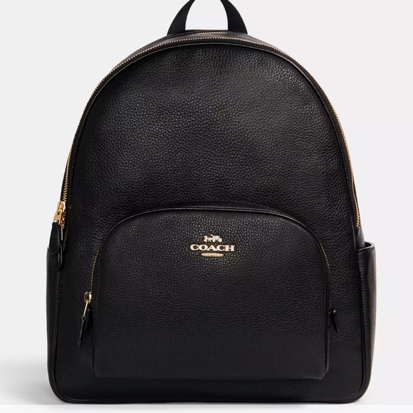 Coach Handbags - COACH court leather back pack